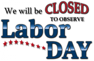 Closed for Labor Day
