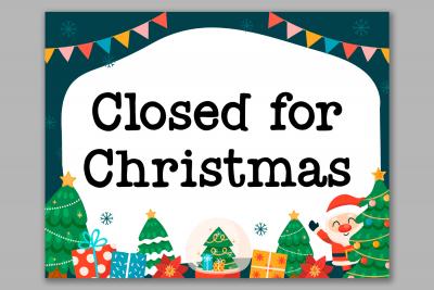 Christmas Closure